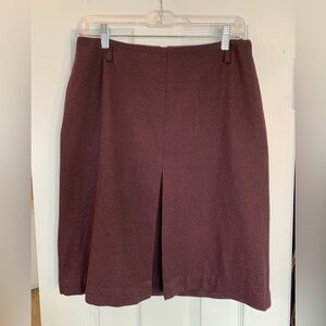 Classic Maroon Pencil Skirt for Women